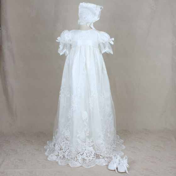 Christening Gown - Delicate Elegance 4236